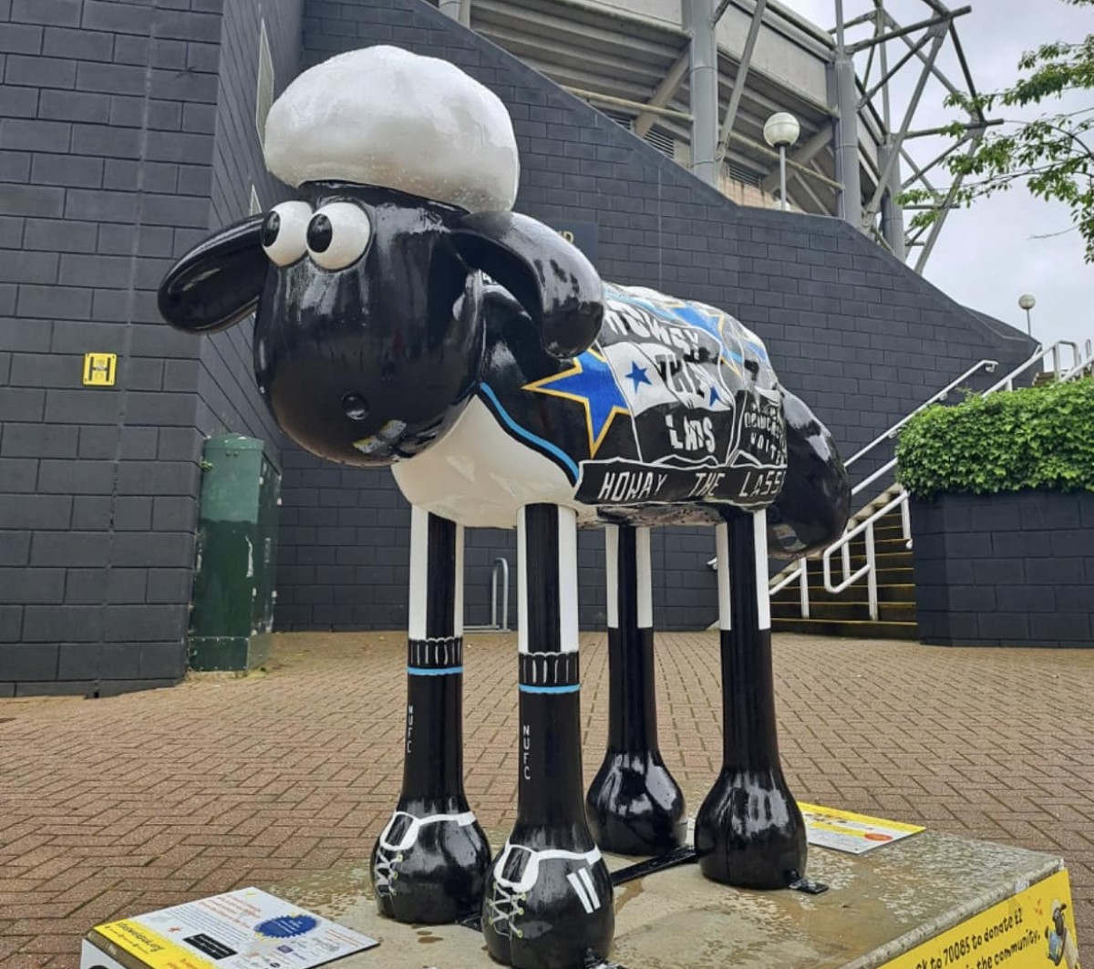 Shaun the Sheep on the Tyne